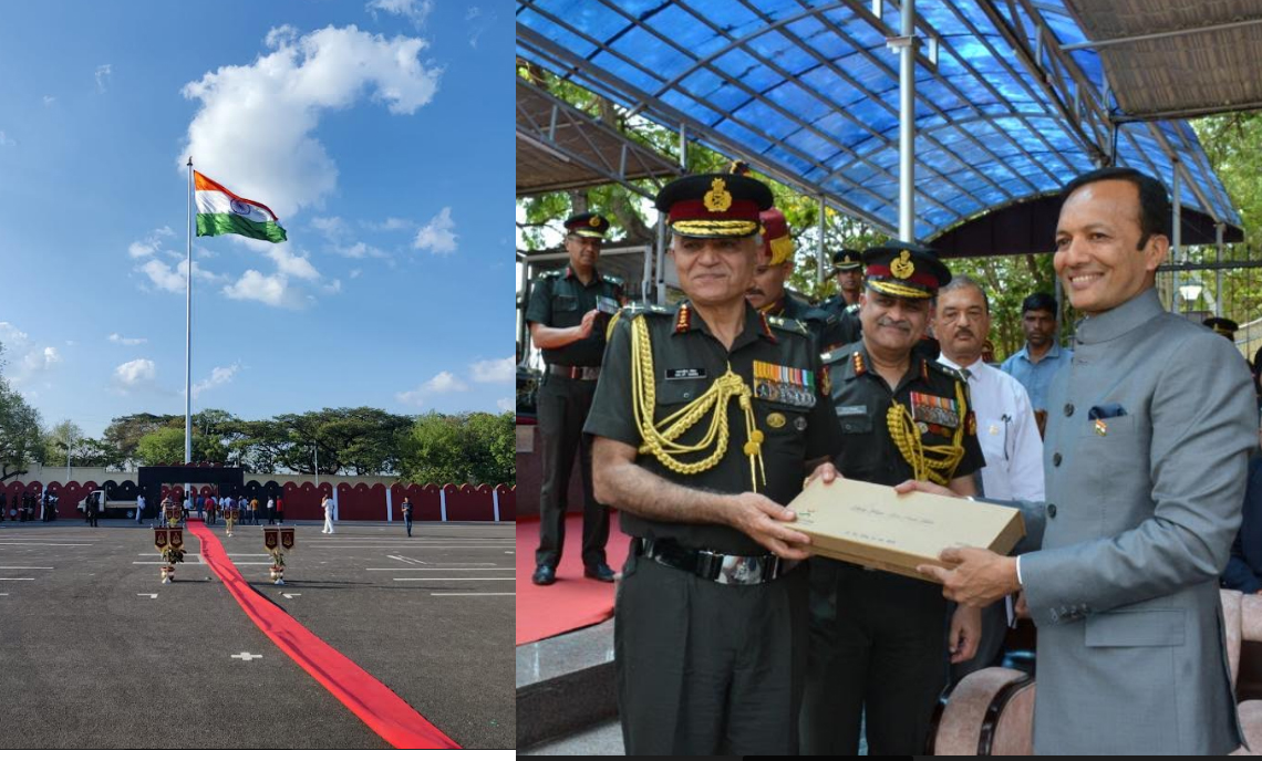 फ्लैग फाउंडेशन ऑफ इंडिया ने एएफएमसी पुणे में विशालकाय ध्वज लोकार्पित किया फ्लैग फाउंडेशन ऑफ इंडिया ने एएफएमसी पुणे में विशालकाय ध्वज लोकार्पित किया