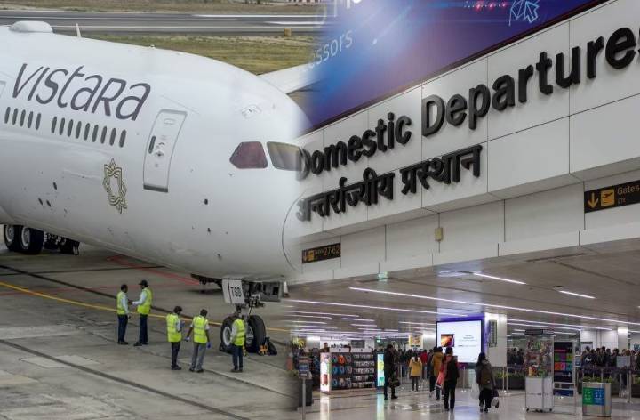 विस्तार की दिल्ली-पुणे उड़ान में बम की सूचना विस्तार की दिल्ली-पुणे उड़ान में बम की सूचना