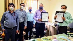  400 मेगावाट सोलर पावर क्रय करने एनएचपीसी और विद्युत वितरण कंपनी के मध्य अनुबंध