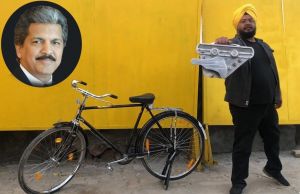   आम साइकिल को बना डाला 'इलेक्ट्रिक बाइक', आनंद महिंद्रा ने कही ये बात.....