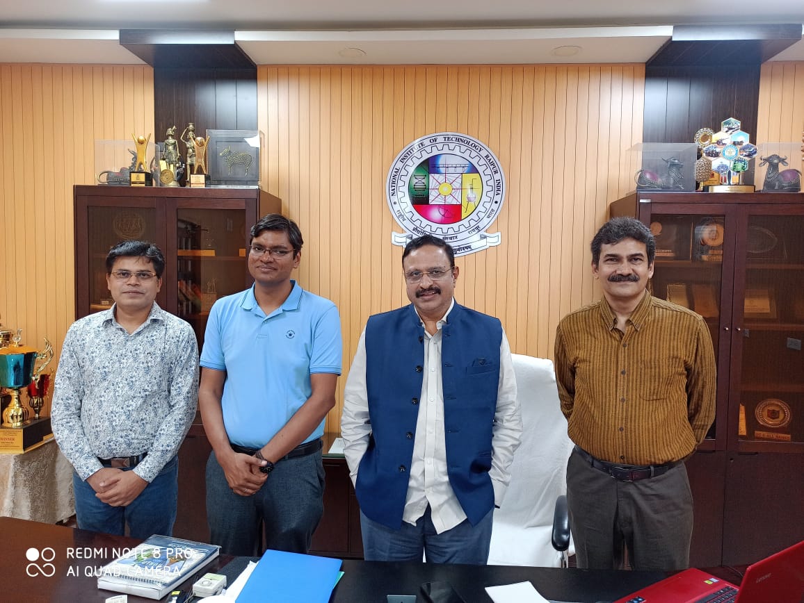 एनआईटी के वार्ता सत्र में शामिल हुए एनटीएनयू के वाइस डीन व प्रो. विकास ठाकुर एनआईटी के वार्ता सत्र में शामिल हुए एनटीएनयू के वाइस डीन व प्रो. विकास ठाकुर