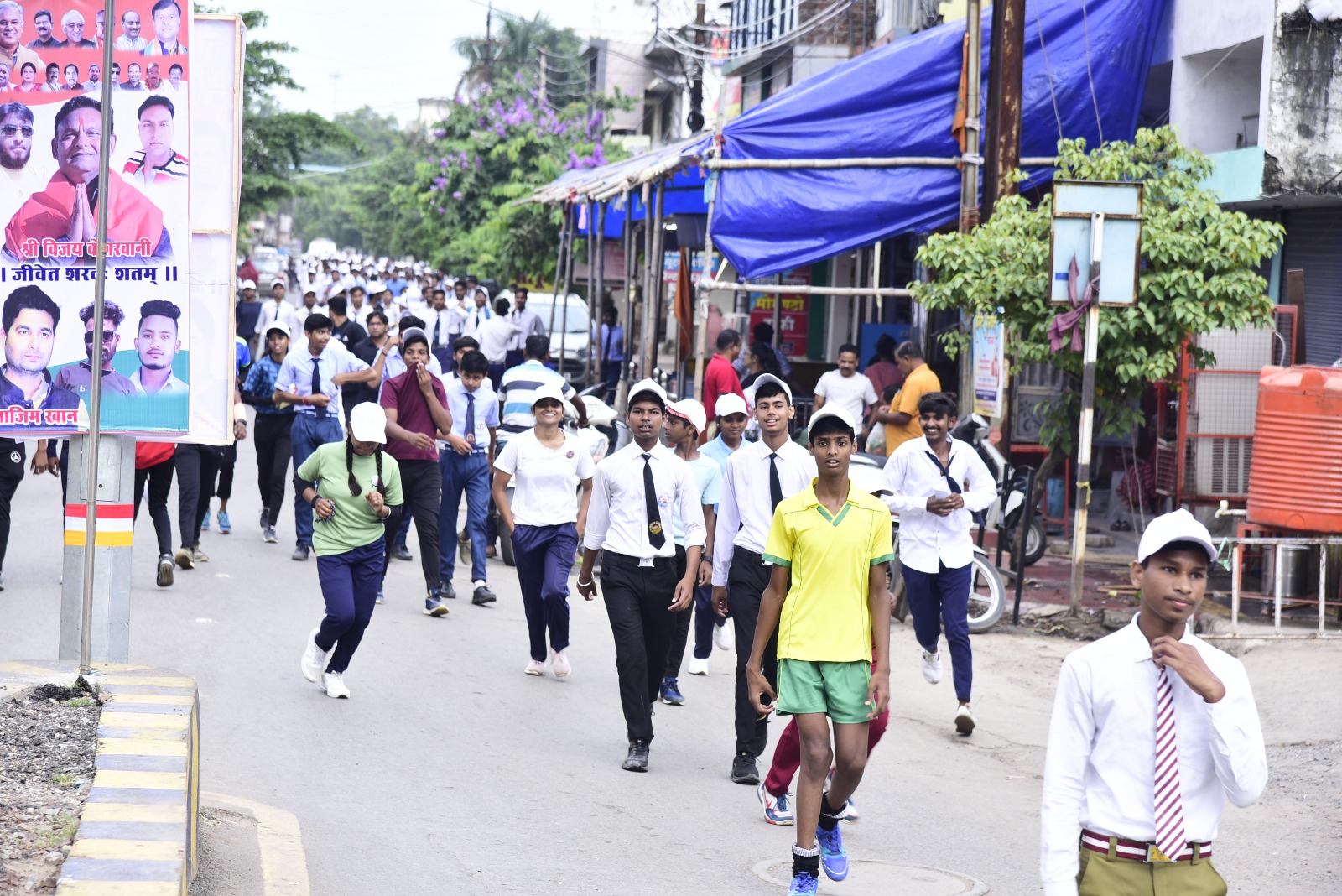 स्वतंत्रता सेनानियों की याद में हजारों लोगों ने उत्साह से लगाई दौड़ स्वतंत्रता सेनानियों की याद में हजारों लोगों ने उत्साह से लगाई दौड़