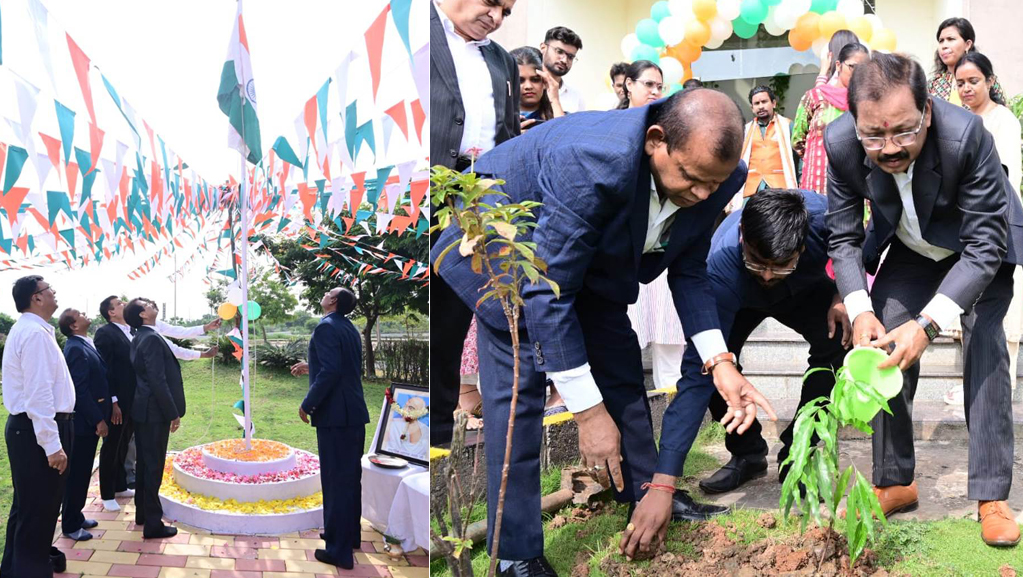 छत्तीसगढ़ राज्य सूचना आयोग में मनाया गया स्वतंत्रता दिवस छत्तीसगढ़ राज्य सूचना आयोग में मनाया गया स्वतंत्रता दिवस