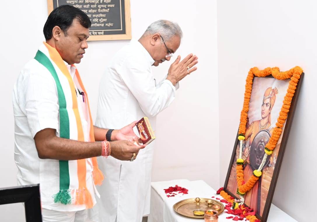 मुख्यमंत्री ने वीरांगना अवंतीबाई की जयंती पर उन्हें नमन किया मुख्यमंत्री ने वीरांगना अवंतीबाई की जयंती पर उन्हें नमन किया