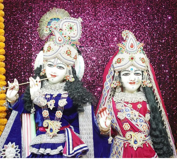 श्यामा श्याम धाम उमरपोटी में जन्माष्टमी की भव्य तैयारियां श्यामा श्याम धाम उमरपोटी में जन्माष्टमी की भव्य तैयारियां