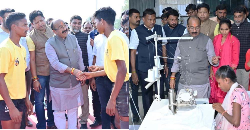 बीजापुर पहुंचे उप मुख्यमंत्री अरुण साव ने सड़क और पुल निर्माण तथा जल जीवन मिशन के कार्यों का किया निरीक्षण बीजापुर पहुंचे उप मुख्यमंत्री अरुण साव ने सड़क और पुल निर्माण तथा जल जीवन मिशन के कार्यों का किया निरीक्षण