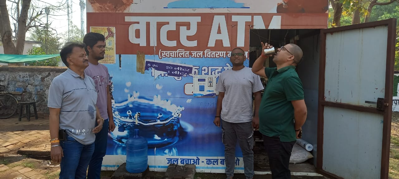 गर्मी को देखते हुए वाटर एटीएम जल्द शुरू किया जायेगा गर्मी को देखते हुए वाटर एटीएम जल्द शुरू किया जायेगा