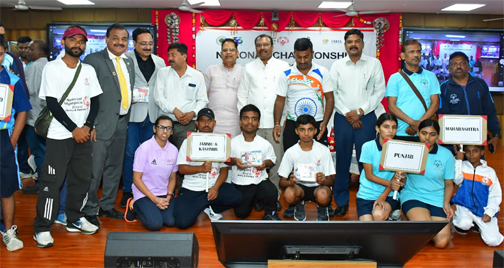 स्पेशल ओलंपिक के तहत राष्ट्रीय बोच्ची चैंपियनशिप का हुआ भव्य आयोजन स्पेशल ओलंपिक के तहत राष्ट्रीय बोच्ची चैंपियनशिप का हुआ भव्य आयोजन