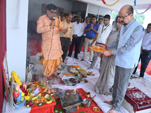 राजभवन में मनाई गई विश्वकर्मा जयंती राजभवन में मनाई गई विश्वकर्मा जयंती