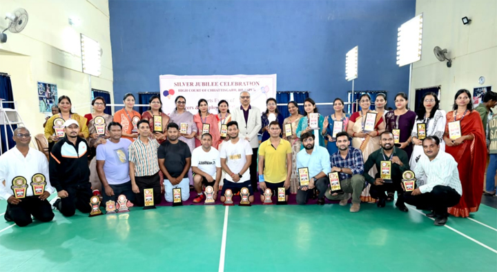 छत्तीसगढ़ उच्च न्यायालय के रजत जयंती अवसर पर खेल महोत्सव का आयोजन छत्तीसगढ़ उच्च न्यायालय के रजत जयंती अवसर पर खेल महोत्सव का आयोजन