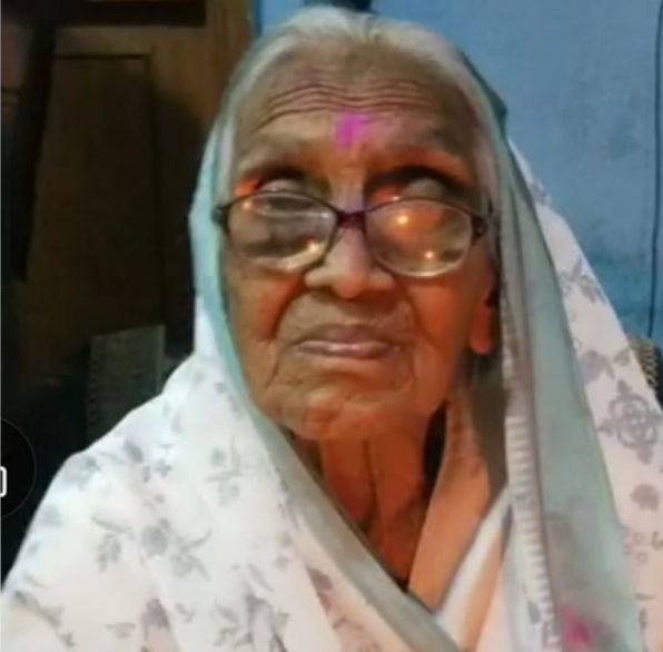 श्रीमती नंदकुंवर दीवान का निधन श्रीमती नंदकुंवर दीवान का निधन