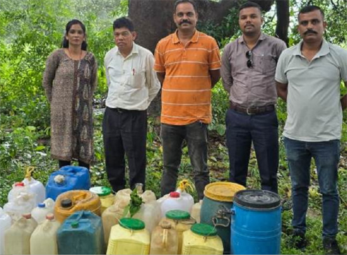 गरियाबंद जिले में आबकारी विभाग की बड़ी कार्यवाही गरियाबंद जिले में आबकारी विभाग की बड़ी कार्यवाही