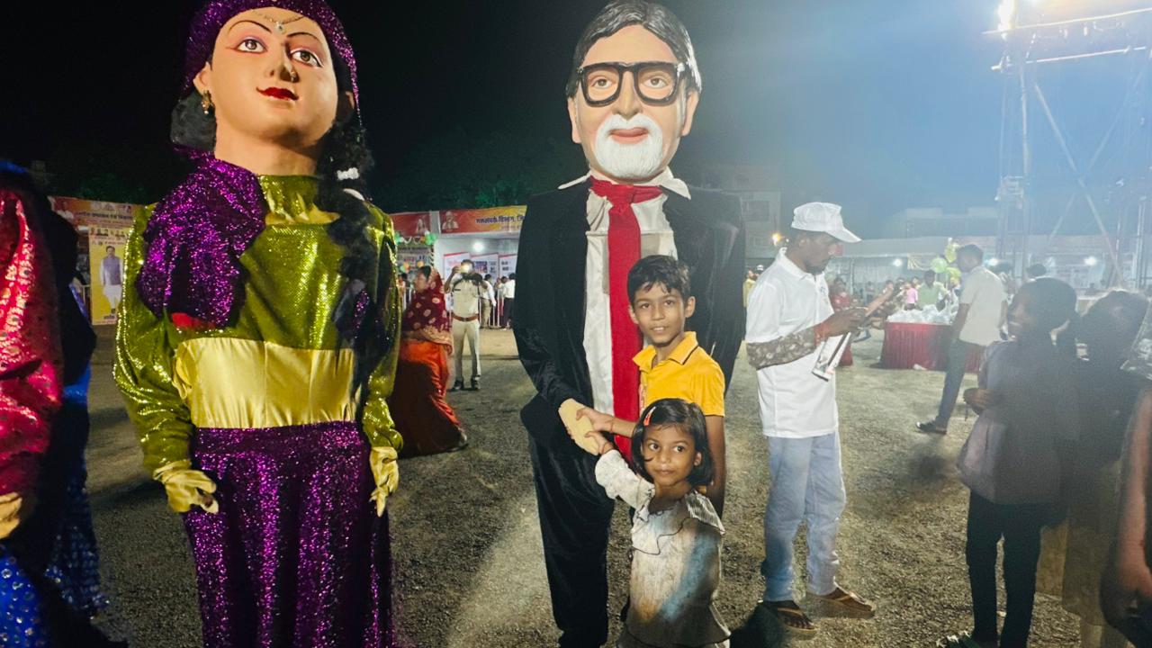 जिला स्तरीय राज्योत्सव में कठपुतलियाँ बनी आकर्षण का केंद्र जिला स्तरीय राज्योत्सव में कठपुतलियाँ बनी आकर्षण का केंद्र