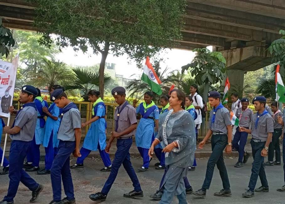 यूनिटी मार्च में स्काउट-गाइड रोवर रेंजर्स की रही सक्रिय सहभागिता यूनिटी मार्च में स्काउट-गाइड रोवर रेंजर्स की रही सक्रिय सहभागिता