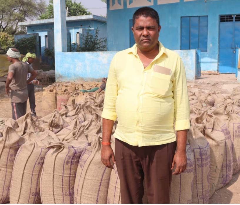 उपार्जन केंद्रों में बेहतर व्यवस्था से प्रसन्न है धान विक्रेता कृषक उपार्जन केंद्रों में बेहतर व्यवस्था से प्रसन्न है धान विक्रेता कृषक