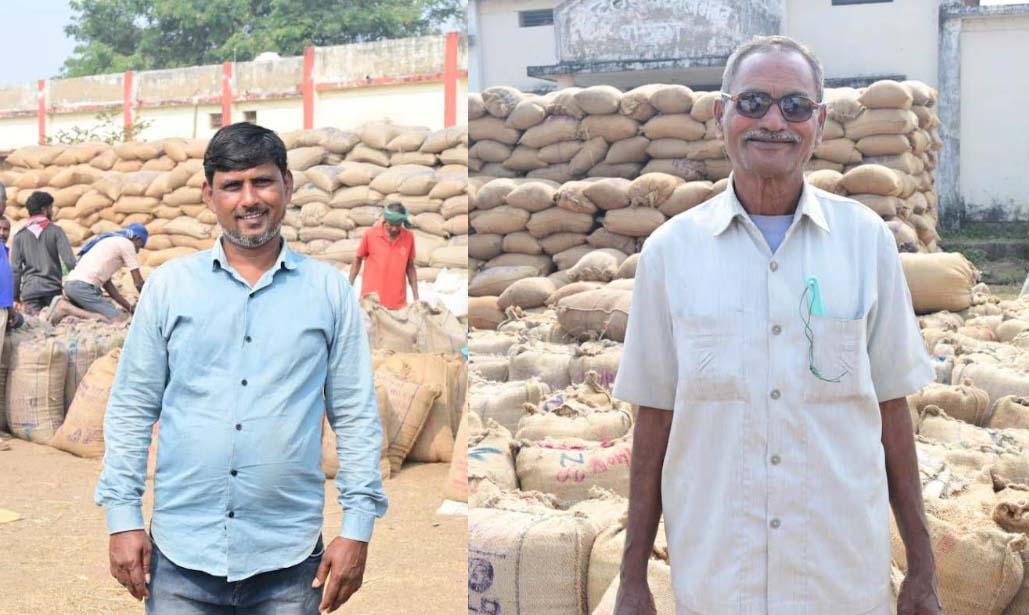 धान खरीदी से किसानों के चेहरे पर आई रंगत धान खरीदी से किसानों के चेहरे पर आई रंगत