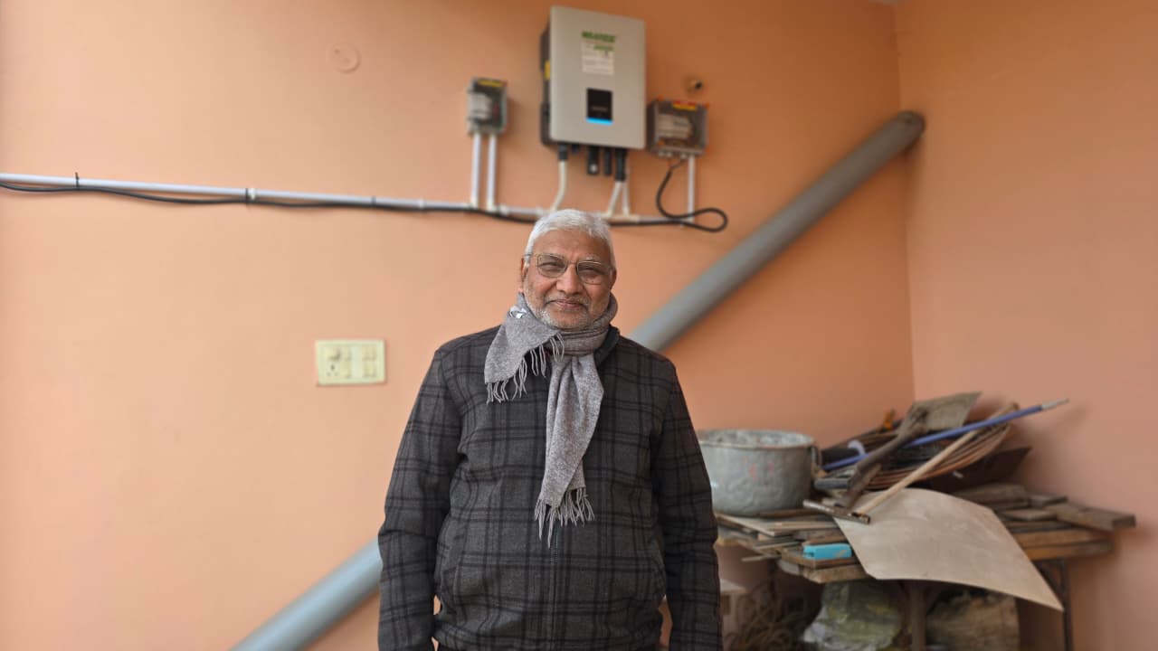 पीएम सूर्य घर मुफ्त बिजली योजना से राम नारायण का बिजली बिल हुआ शून्य, मिला सब्सिडी का लाभ पीएम सूर्य घर मुफ्त बिजली योजना से राम नारायण का बिजली बिल हुआ शून्य, मिला सब्सिडी का लाभ