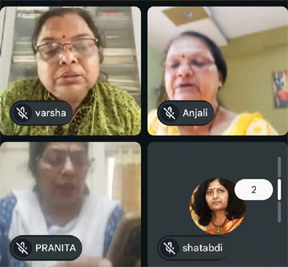 पाप मोचनी एकादशी पर महाराष्ट्र मंडल ने किया विष्णु सहस्त्रनाम पाठ पाप मोचनी एकादशी पर महाराष्ट्र मंडल ने किया विष्णु सहस्त्रनाम पाठ