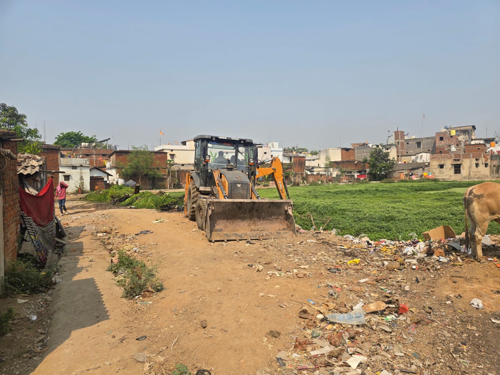 टिकरापारा, पचपेड़ी नाका में शासकीय तालाब अतिक्रमण मुक्त टिकरापारा, पचपेड़ी नाका में शासकीय तालाब अतिक्रमण मुक्त