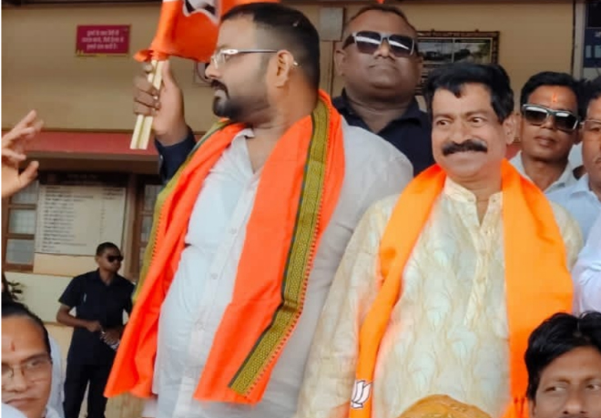 रावघाट से पहली बार रेल यात्रा कर लौटे भाजपा प्रदेश महामंत्री यशवन्त जैन ने कहा— यह बस्तर के विकास का नया स्वर्णिम अध्याय रावघाट से पहली बार रेल यात्रा कर लौटे भाजपा प्रदेश महामंत्री यशवन्त जैन ने कहा— यह बस्तर के विकास का नया स्वर्णिम अध्याय