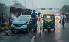 सड़क दुर्घटना में घायलों की मदद करने वाले बनेंगे राह-वीर सड़क दुर्घटना में घायलों की मदद करने वाले बनेंगे राह-वीर
