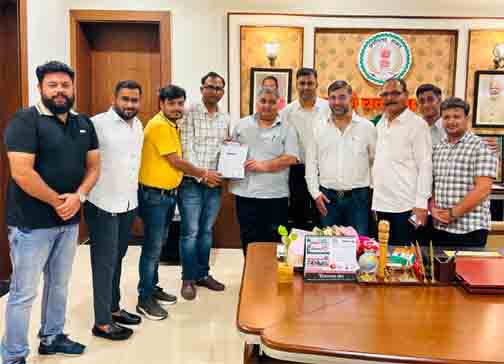 पर्यटन मंत्री राजेश अग्रवाल से ग्लोबल ट्रैवल एसोसिएशन के प्रतिनिधिमंडल की सौजन्य भेंट पर्यटन मंत्री राजेश अग्रवाल से ग्लोबल ट्रैवल एसोसिएशन के प्रतिनिधिमंडल की सौजन्य भेंट