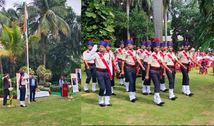 जिंदल स्टील लिमिटेड रायपुर में मनाया गया 80वां स्वतंत्रता दिवस जिंदल स्टील लिमिटेड रायपुर में मनाया गया 80वां स्वतंत्रता दिवस