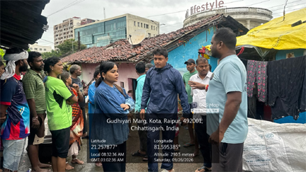 रामनगर बस्ती में पानी घुसा, नगर निगम जोन 7 ने निकासी की व्यवस्था की रामनगर बस्ती में पानी घुसा, नगर निगम जोन 7 ने निकासी की व्यवस्था की