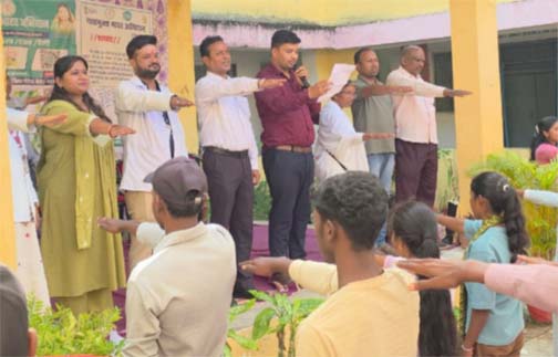 जीपीएम में नशामुक्त समाज के निर्माण का युवाओं ने लिया संकल्प, जागरूकता का दिया संदेश जीपीएम में नशामुक्त समाज के निर्माण का युवाओं ने लिया संकल्प, जागरूकता का दिया संदेश