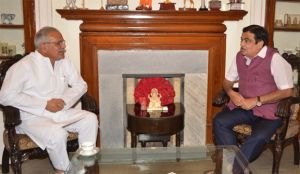  मुख्यमंत्री भूपेश बघेल ने श्री नितिन गडकरी से की मुलाकात