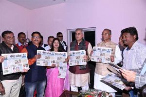 मुख्यमंत्री शामिल हुए प्रेस क्लब रायपुर  के नववर्ष मिलन समारोह में