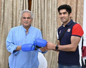  ‘रंबल इन द जंगल‘ के साथ रायपुर से ओलंपियन बॉक्सर विजेंदर सिंह करेंगे अपनी नई पारी की शुरूआत