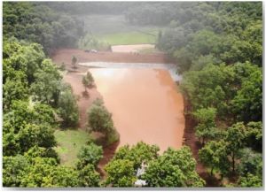 कैम्पा : मिट्टी बांध के निर्माण से वनांचल के ग्राम भोथी का खुला भाग्य