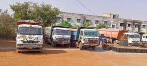   अवैध खनिज परिवहन करते पाए गए 36 वाहन जप्त...खनिज एवं पुलिस विभाग की संयुक्त कार्यवाही 