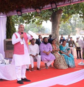  आम जनता से किए वायदे पूरे कर रही छत्तीसगढ़ सरकार: मुख्यमंत्री श्री भूपेश बघेल