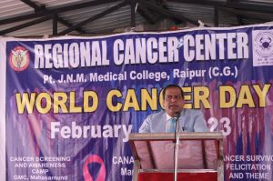  विश्व कैंसर दिवस पर क्षेत्रीय कैंसर संस्थान ने किया कैंसर मरीजों को सम्मानित