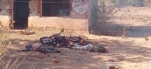  छत्तीसगढ़-महाराष्ट्र सीमा पर नक्सलियों ने दो सिपाहियों को गोली मारी, बाइक जलाई 