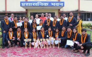  अखिल भारतीय अन्तर कृषि विश्वविद्यालयीन युवा सांस्कृतिक महोत्सव में   कृषि विश्वविद्यालय रायपुर को स्वर्ण पदक 