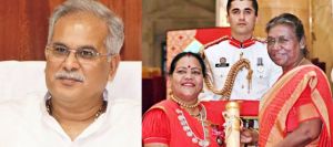 मुख्यमंत्री श्री बघेल  ने पद्मश्री पुरस्कार मिलने पर उषा बारले को दी बधाई