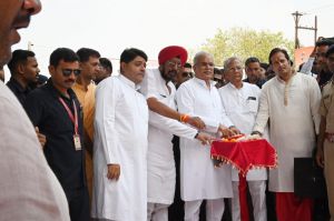 *रायपुर-बिलासपुर राजमार्ग पर प्रदेश का पहला फुल हाईट फोरलेन रेलवे अंडरब्रिज*