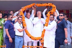 सनाड्य कुर्मी क्षत्रिय समाज के शपथ ग्रहण समारोह में मुख्यमंत्री भूपेश बघेल  