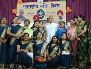  कोविड के दौर में नर्स बहनों की सेवा अतुलनीय: मुख्यमंत्री श्री बघेल