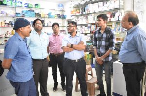 स्मार्ट सिटी,निगम के चल रहे प्रोजेक्ट का नगरीय प्रशासन सचिव ने किया निरीक्षण 