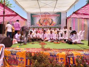  विकासखण्ड स्तरीय दो दिवसीय रामायण मानस मण्डली प्रतियोगिता का शुभारंभ