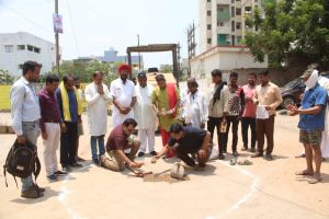 विधायक कुलदीप सिंह जुनेजा ने भावना नगर में  किया 35 लाख के सड़क डामरीकरण निर्माण कार्य का भूमिपूजन