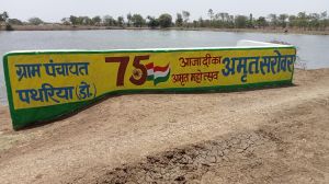 भीषण गर्मी में भी लबालब भरा अमृत सरोवर बना गांव की धरोहर भीषण गर्मी में भी लबालब भरा अमृत सरोवर बना गांव की धरोहर