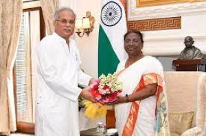 मुख्यमंत्री भूपेश बघेल ने राष्ट्रपति द्रोपदी मुर्मु को जन्मदिन और रथ यात्रा की बधाई एवं शुभकामनाएं दी