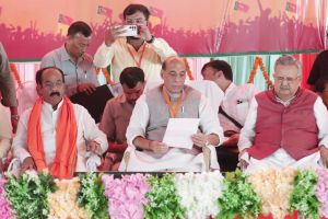 क्रांतिकारी और युग परिवर्तनकारी नींव रखी है मोदी जी ने : राजनाथ सिंह