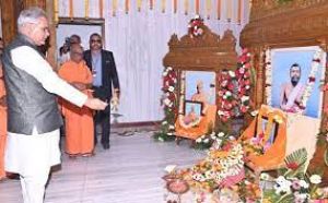  मुख्यमंत्री ने स्वामी विवेकानंद की पुण्यतिथि पर उन्हें किया नमन