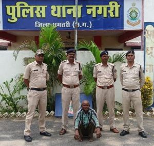 मामूली बात पर पिता ने कर दी बेटे की हत्या...! गिरफ्तार, ग्राम अछोली की घटना